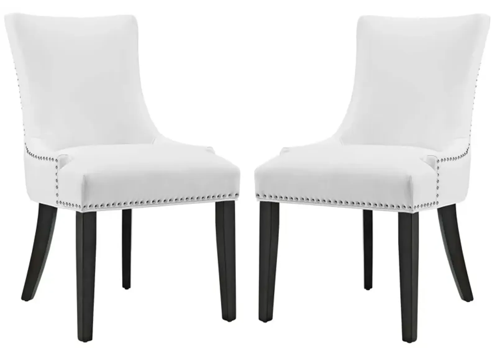 Marquis Dining Chair Faux Leather Set of 2