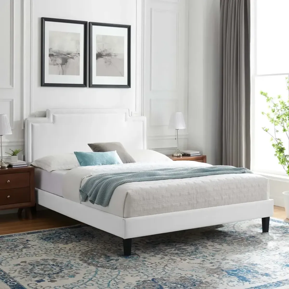 Liva Performance Velvet King Bed