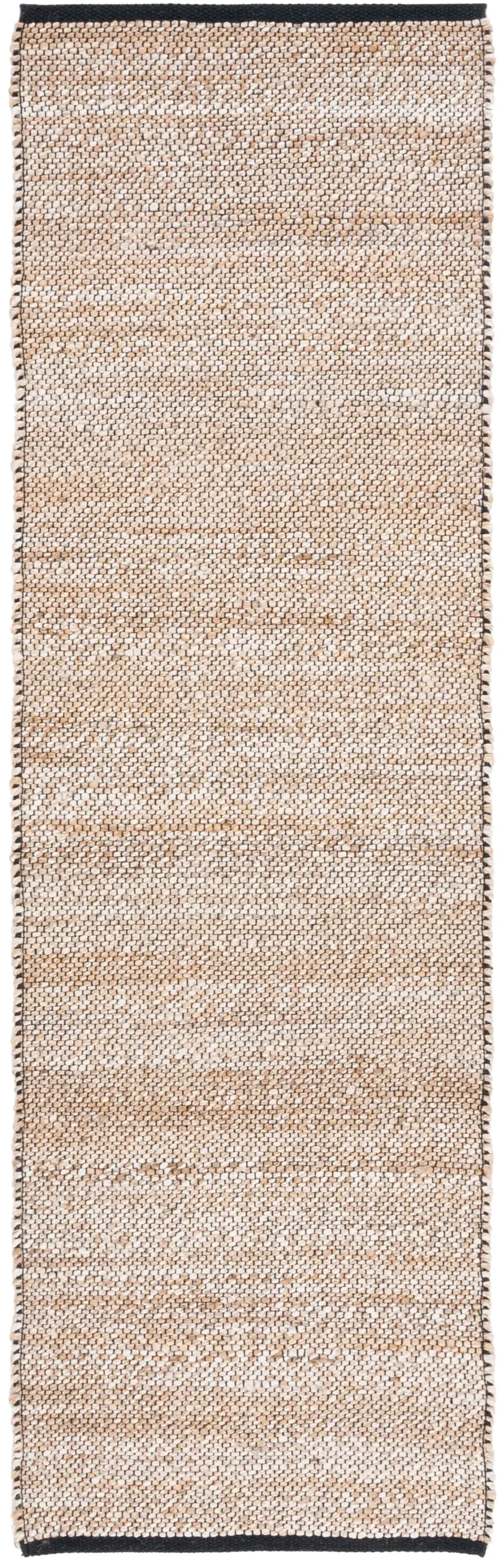 NATURAL FIBER Hand Woven 2'-3' x 8' runner