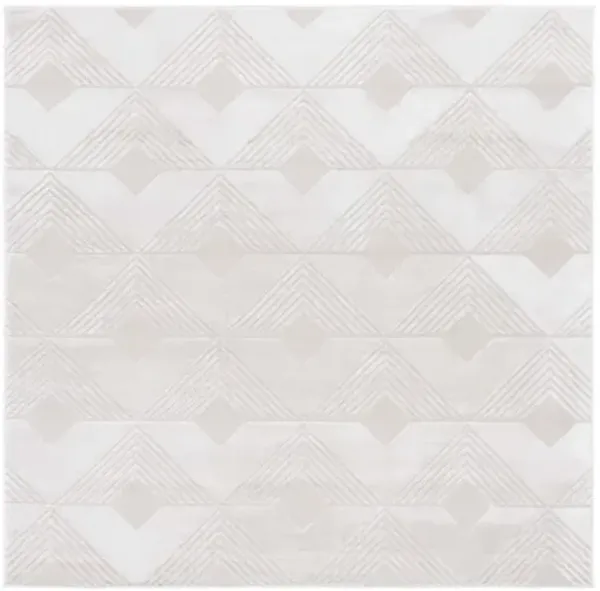 SAYLOR 101 Beige 6'-3' X 6'-3' Square Square Rug