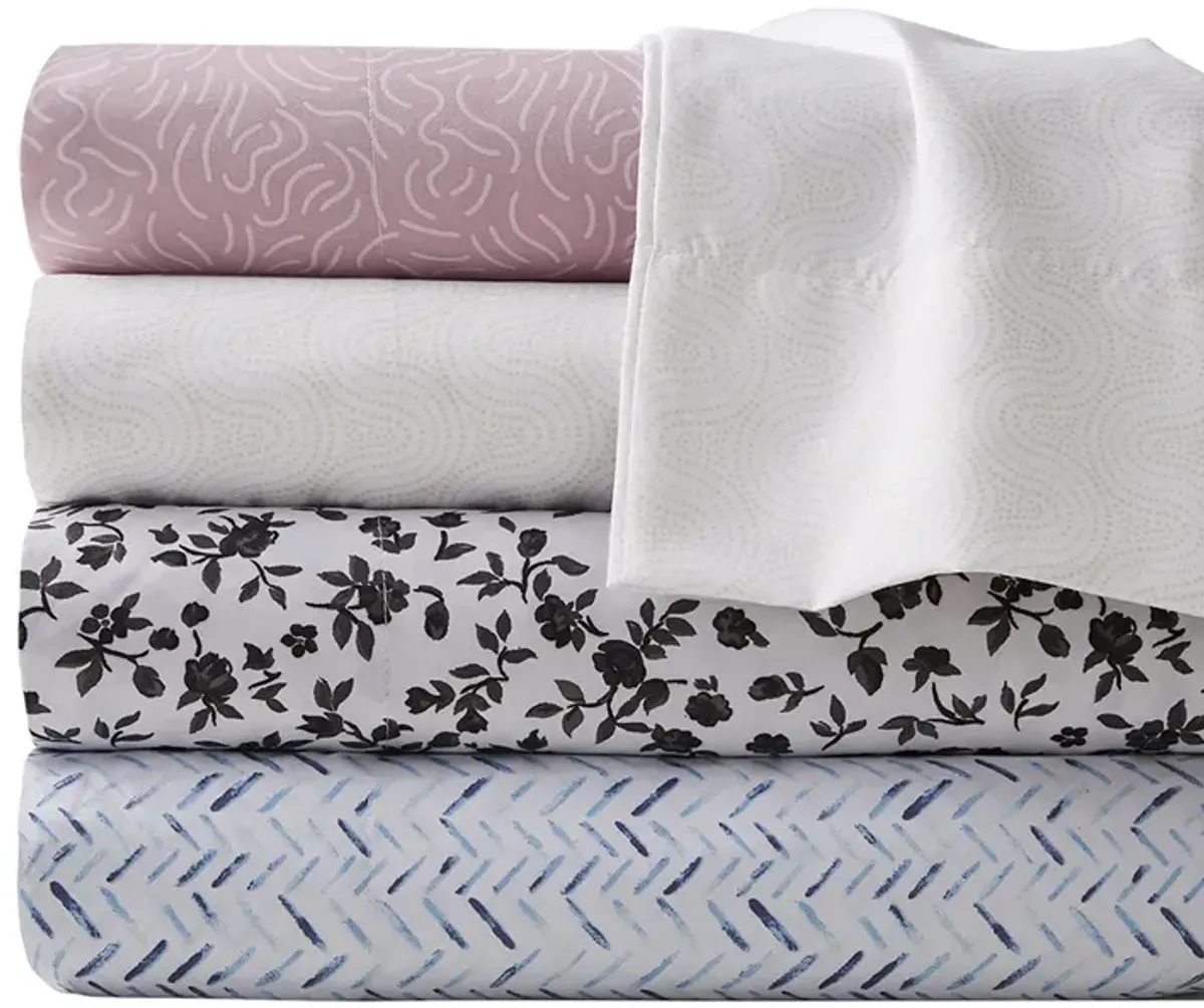 Printed Microfiber Sheet Set