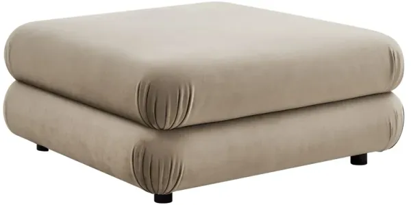 Jubilee Modular Performance Velvet Ottoman by Modway