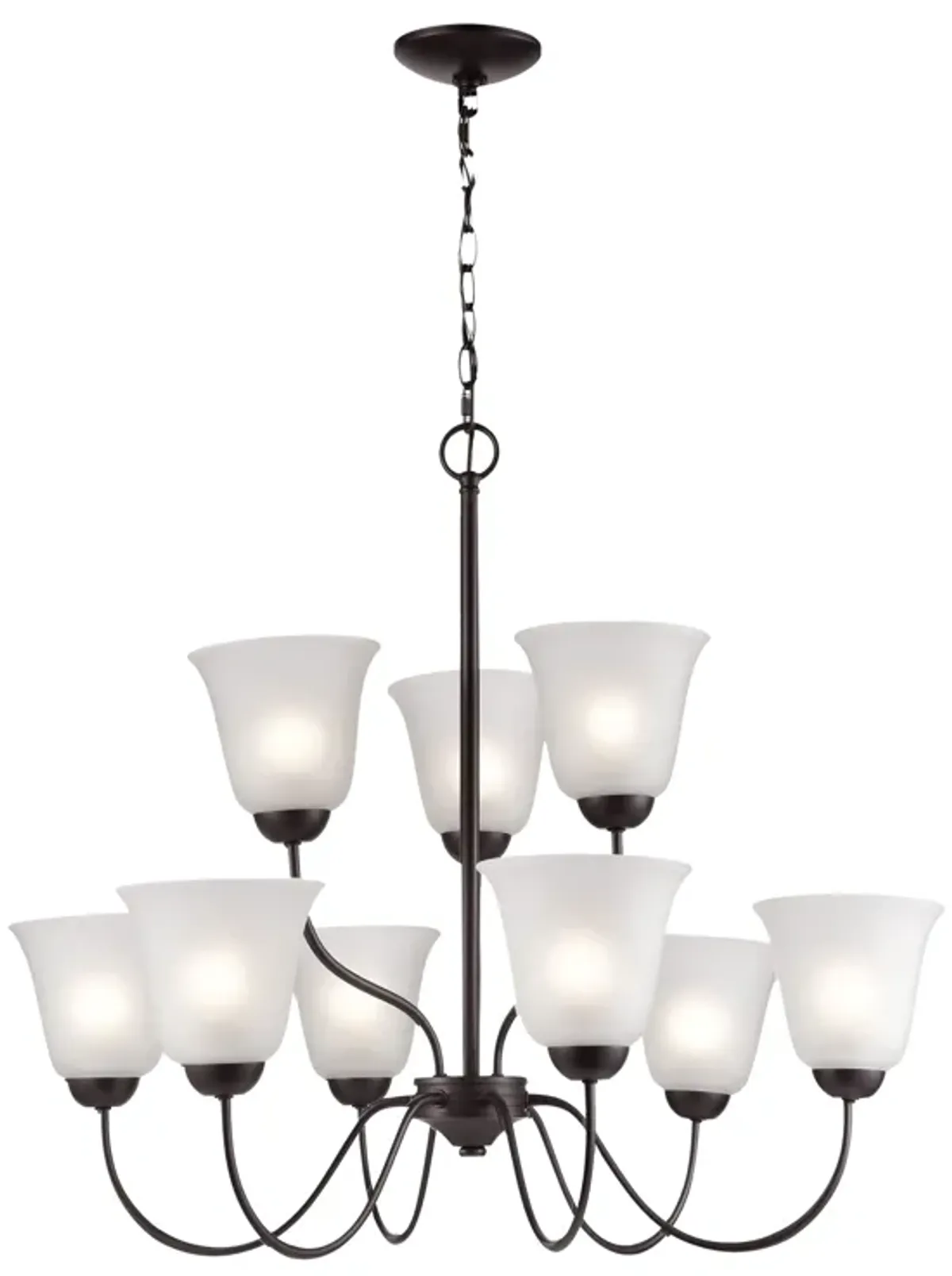 Conway 26'' Wide 9-Light Chandelier - Oil Rubbed Bronze