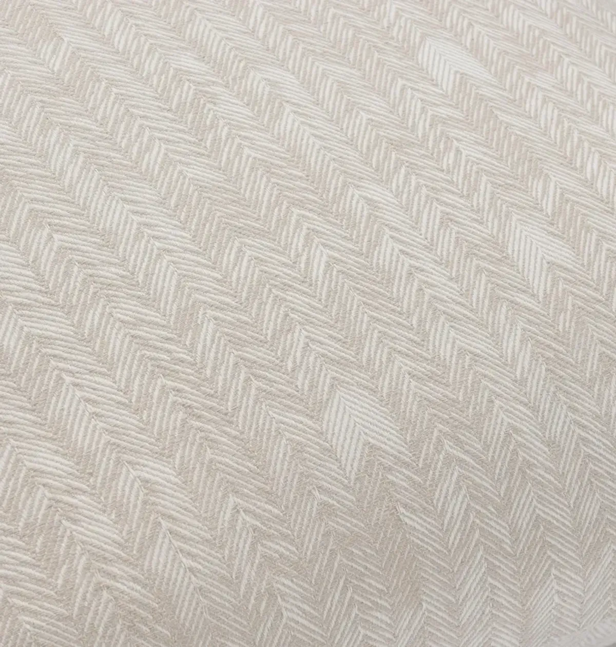 Lana 100% Cotton Embroidered Natural Euro Sham