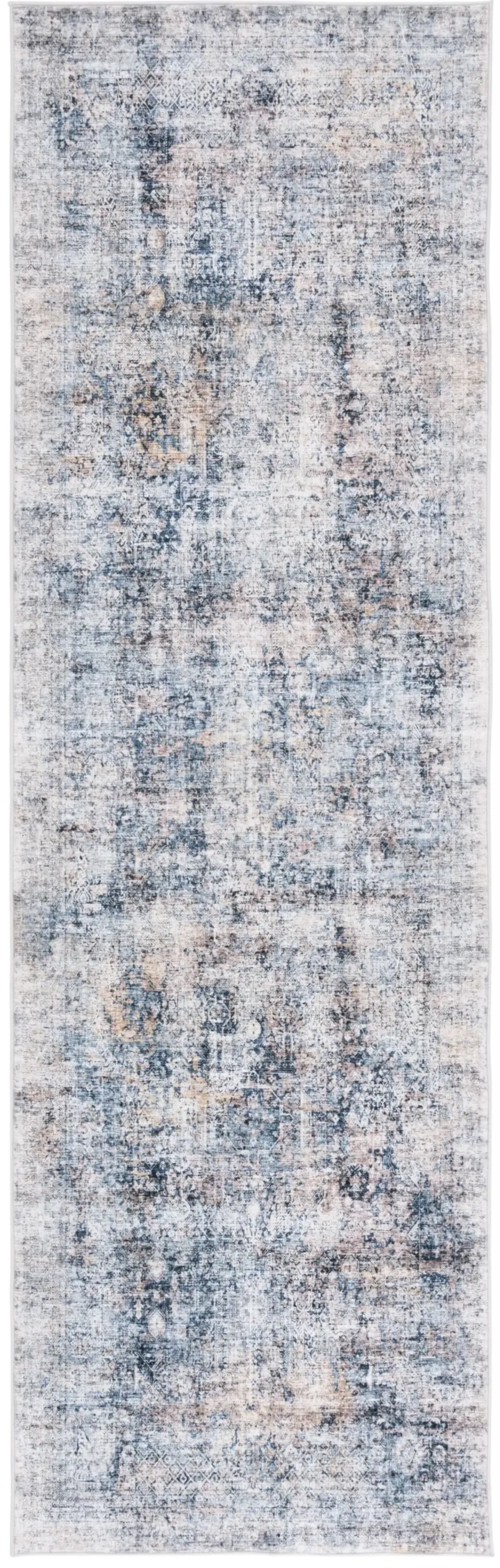 SANTA MONICA 539 NAVY  2'-6' x 8' Runner Rug