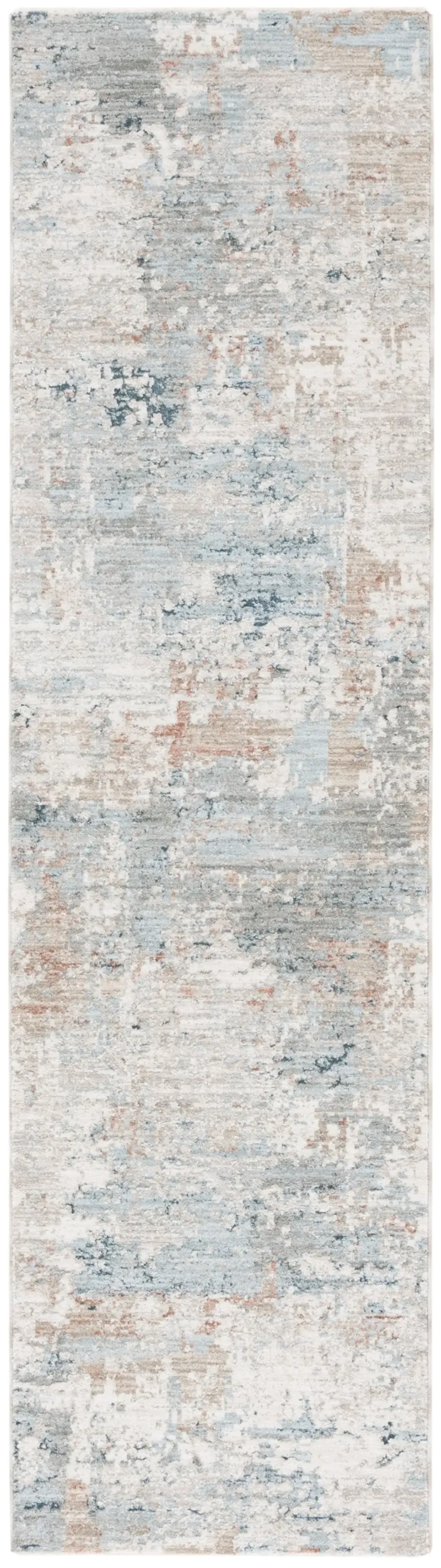 TREASURE 450 GREY  2'-2' x 8' Runner Rug