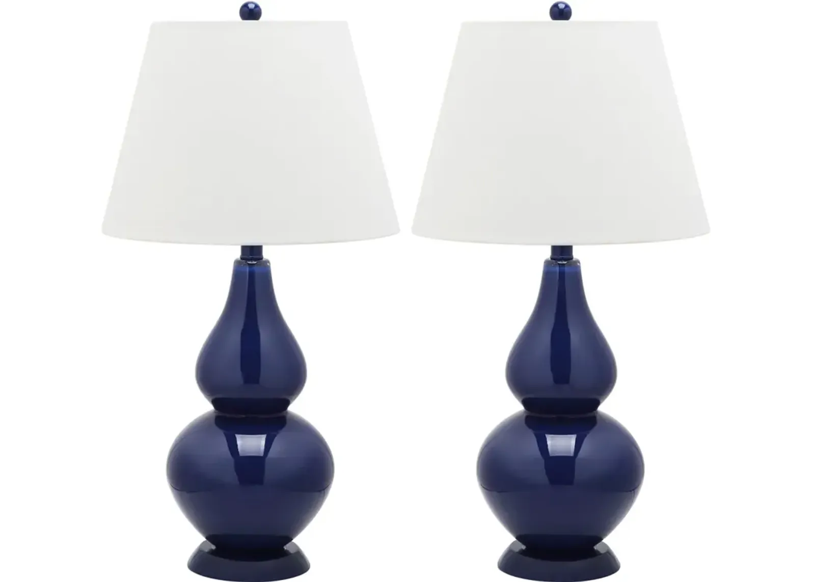 Cybil 26-Inch H Double Gourd Lamp - Set of 2