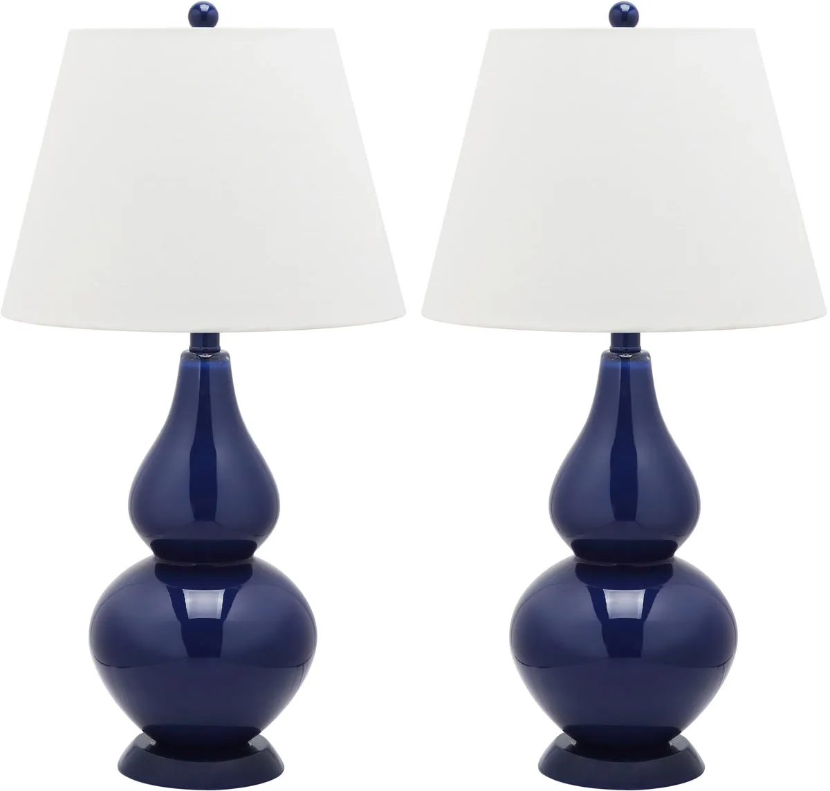 Cybil 26-Inch H Double Gourd Lamp - Set of 2