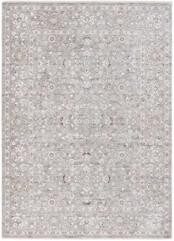 HARLOW 102 Grey  8' X 10' Large Rectangle Rug