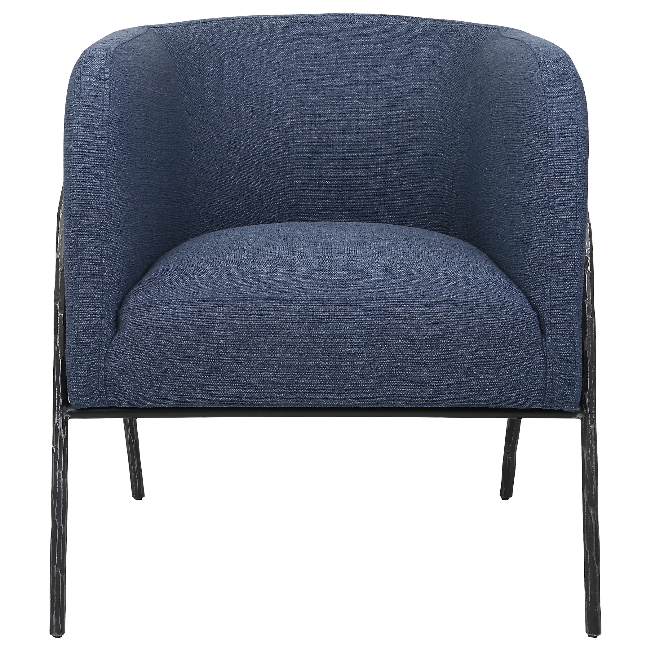 Jacobsen Denim Barrel Chair