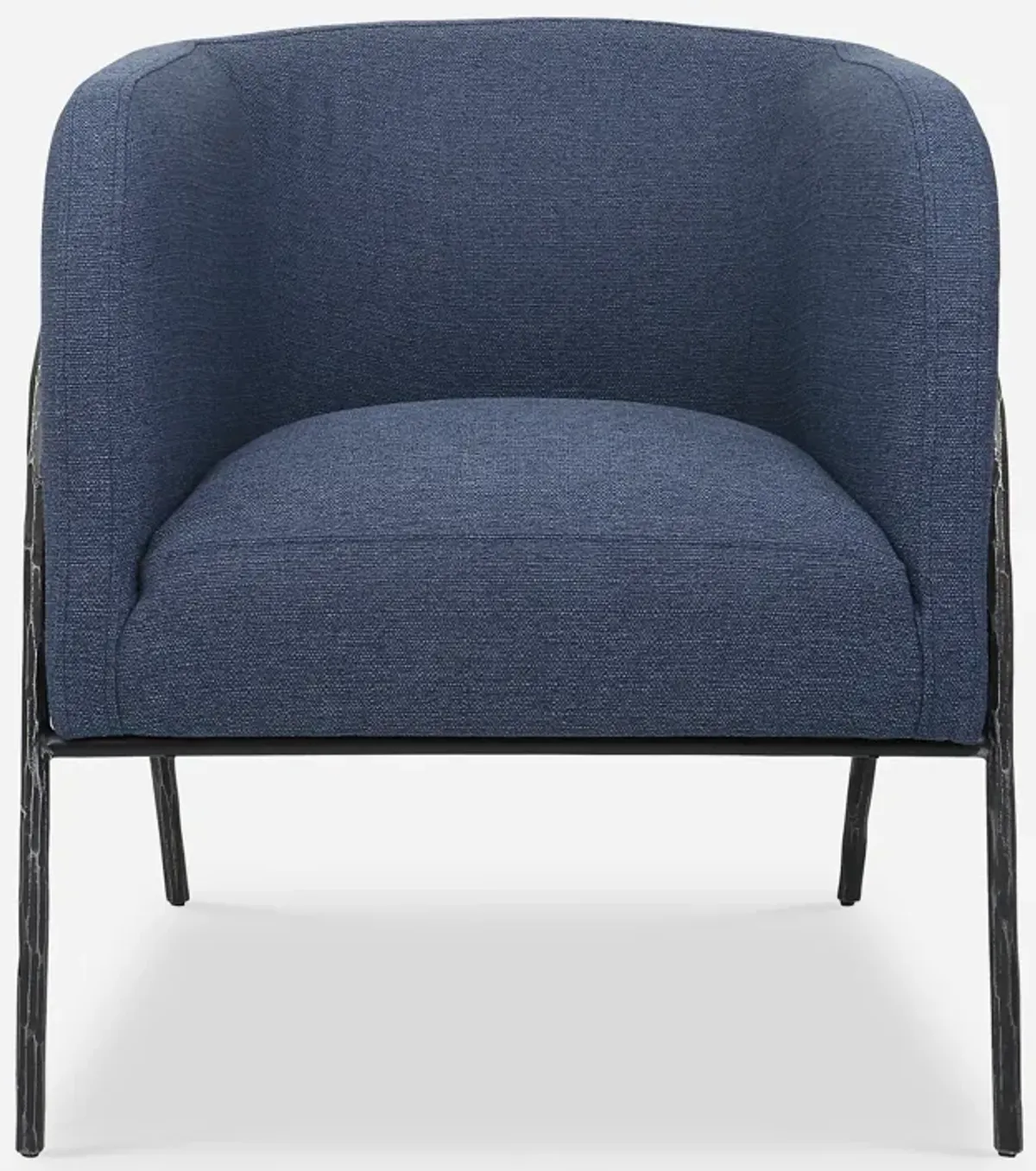 Jacobsen Denim Barrel Chair