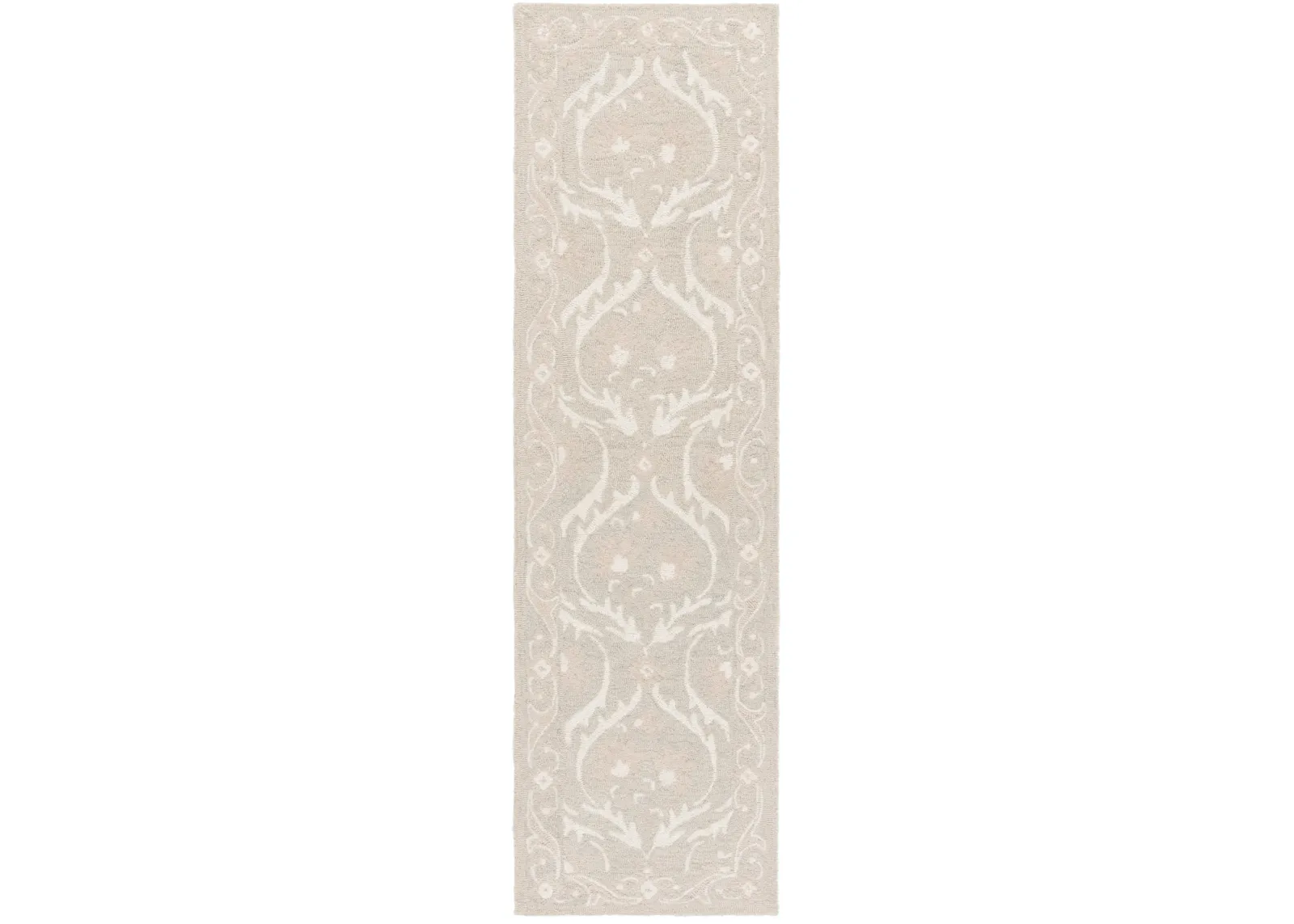 BLOSSOM 116 LIGHT GREY  2'-3' x 8' Runner Rug