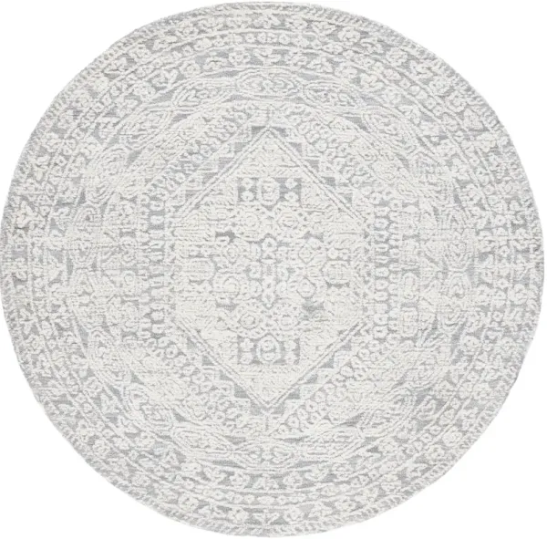 METRO Hand Tufted 6' x 6' Round area rug
