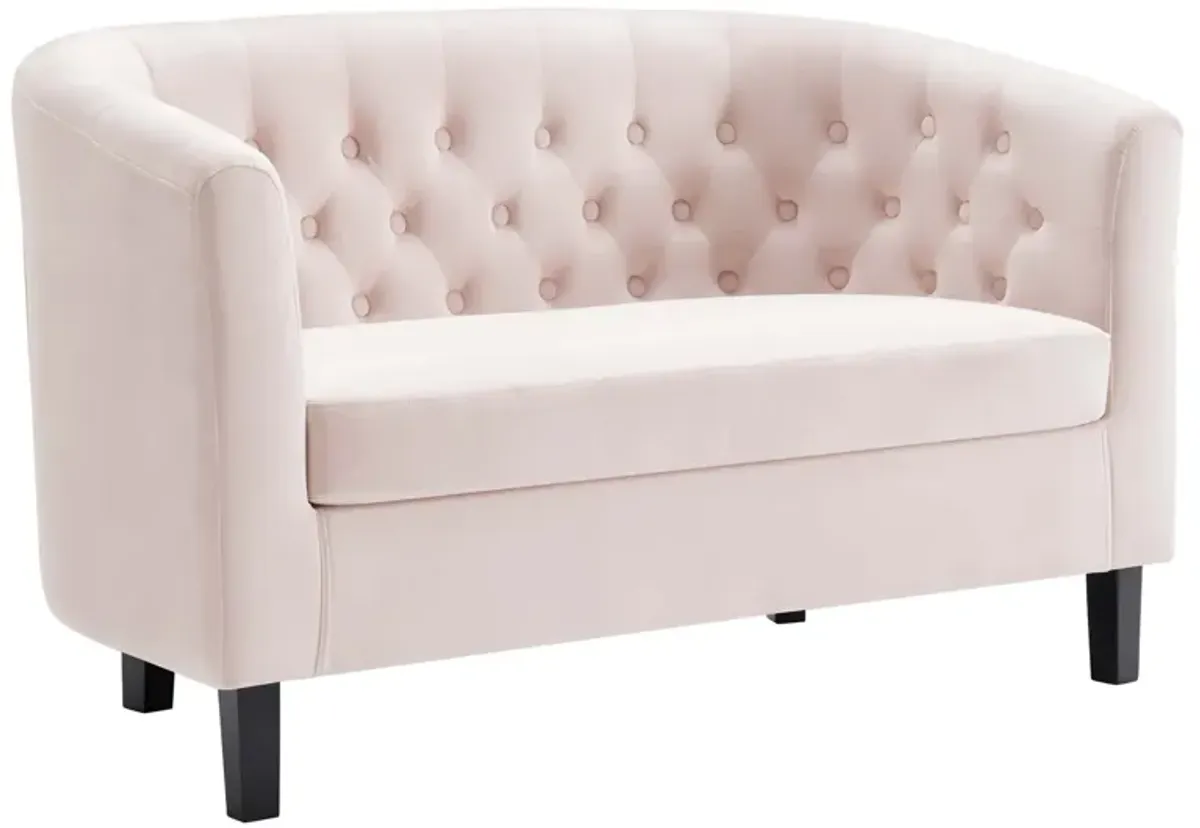 Prospect Performance Velvet Loveseat