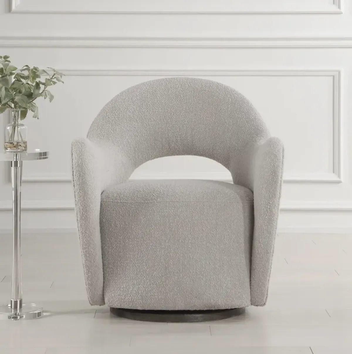 Wander Fabric Swivel Chair