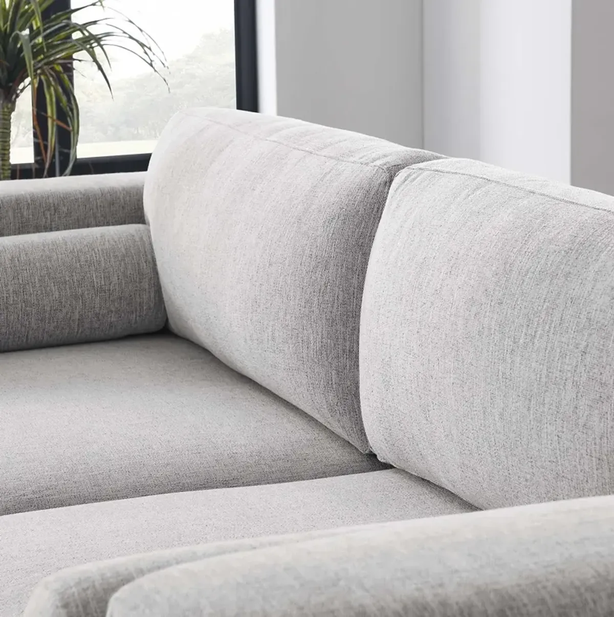 Visible Fabric Sofa