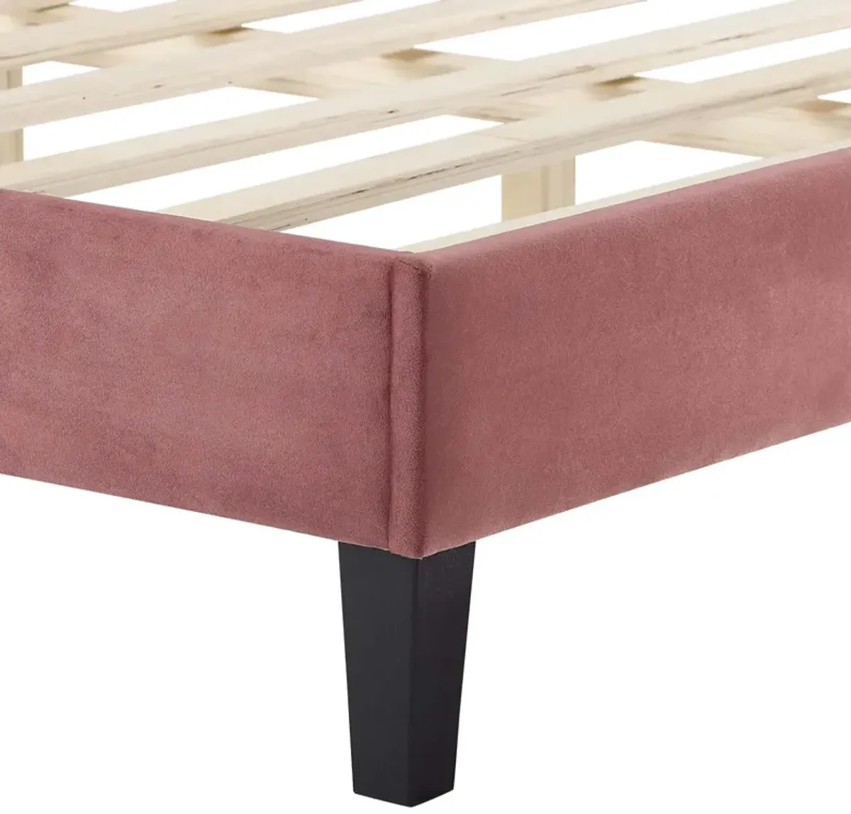 Sasha Button-Tufted Performance Velvet King Bed