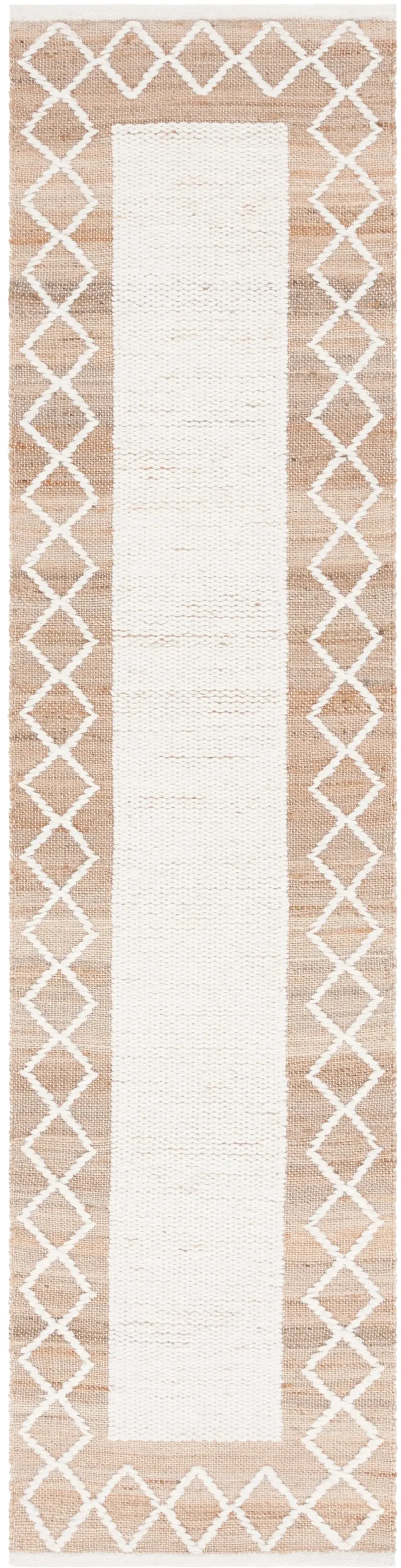 NATURAL FIBER 279 NATURAL  2'-3' x 9' Runner Rug