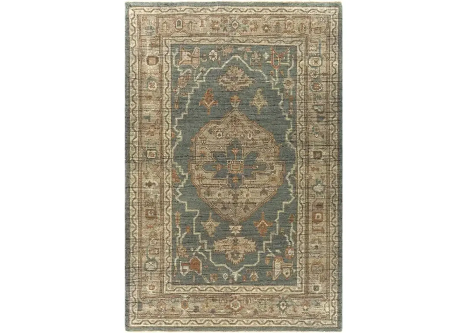 Reign REG-2304 2'6" x 8' Handmade Rug