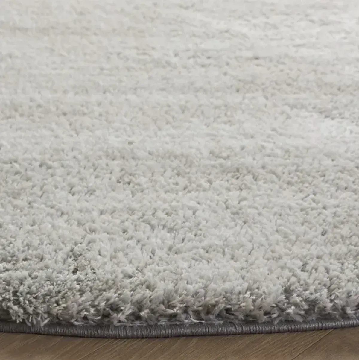 JASMINE SHAG 100 Grey  2' X 8' Runner Rug