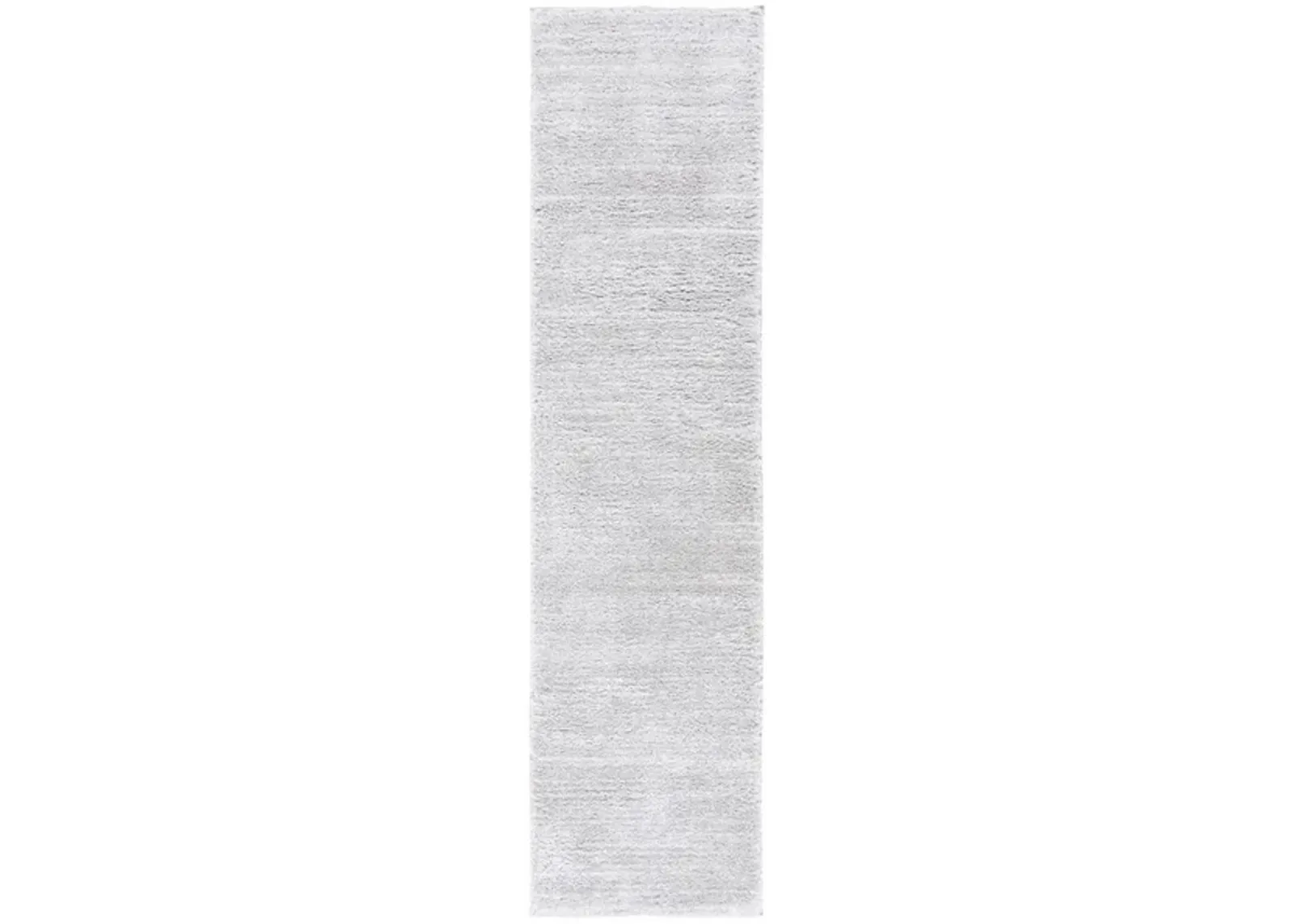 JASMINE SHAG 100 Grey  2' X 8' Runner Rug