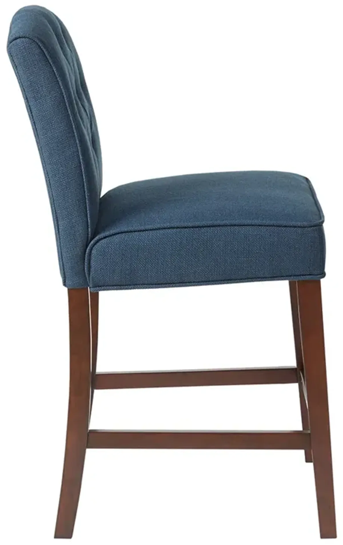 Madison Park Marian Navy Tufted Counter Stool