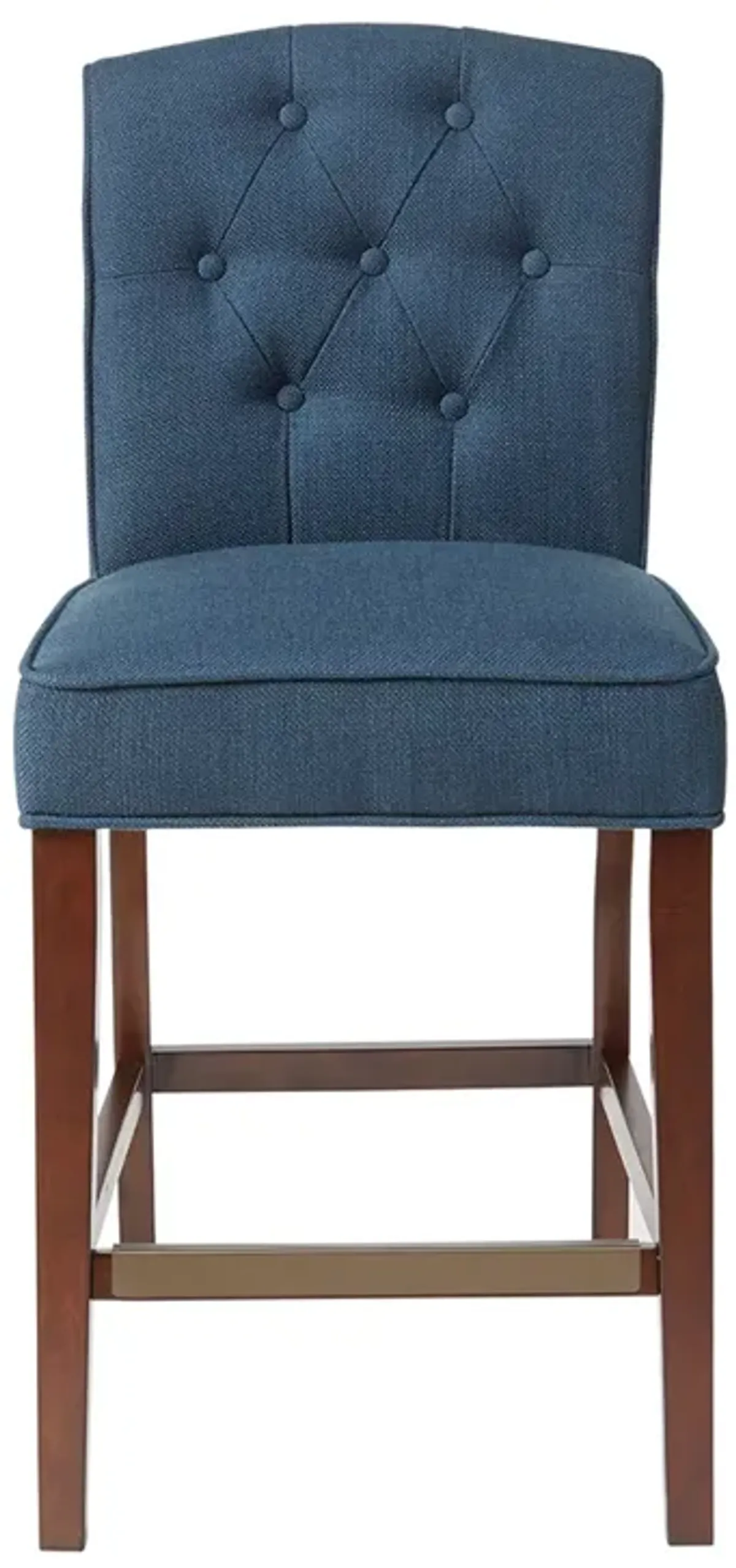 Madison Park Marian Navy Tufted Counter Stool