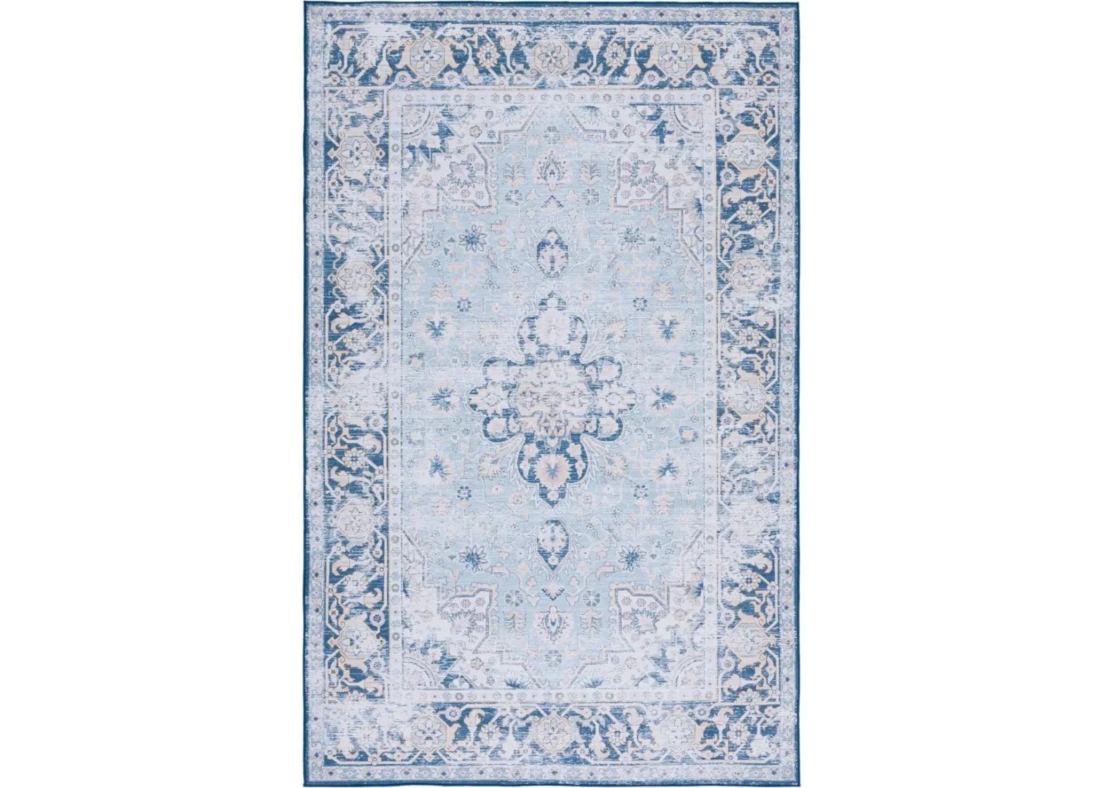 TUCSON 147 M/W S/R LIGHT BLUE  2'-6' x 4' Accent Rug