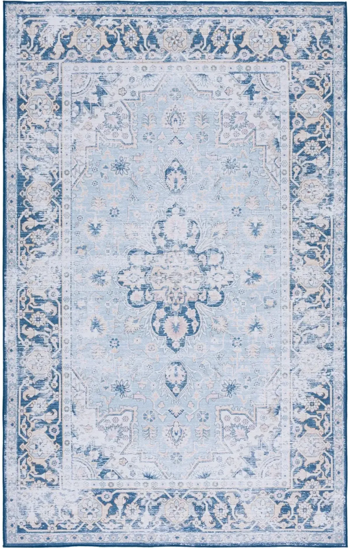 TUCSON 147 M/W S/R LIGHT BLUE  2'-6' x 4' Accent Rug