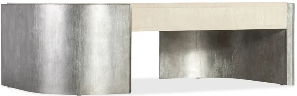 Melange Silverfrost Cocktail Table