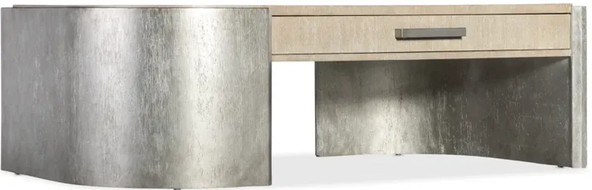 Melange Silverfrost Cocktail Table