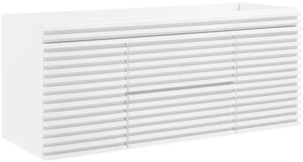 Render 48" Single Sink Compatible (Not Included) Bathroom Vanity Cabinet