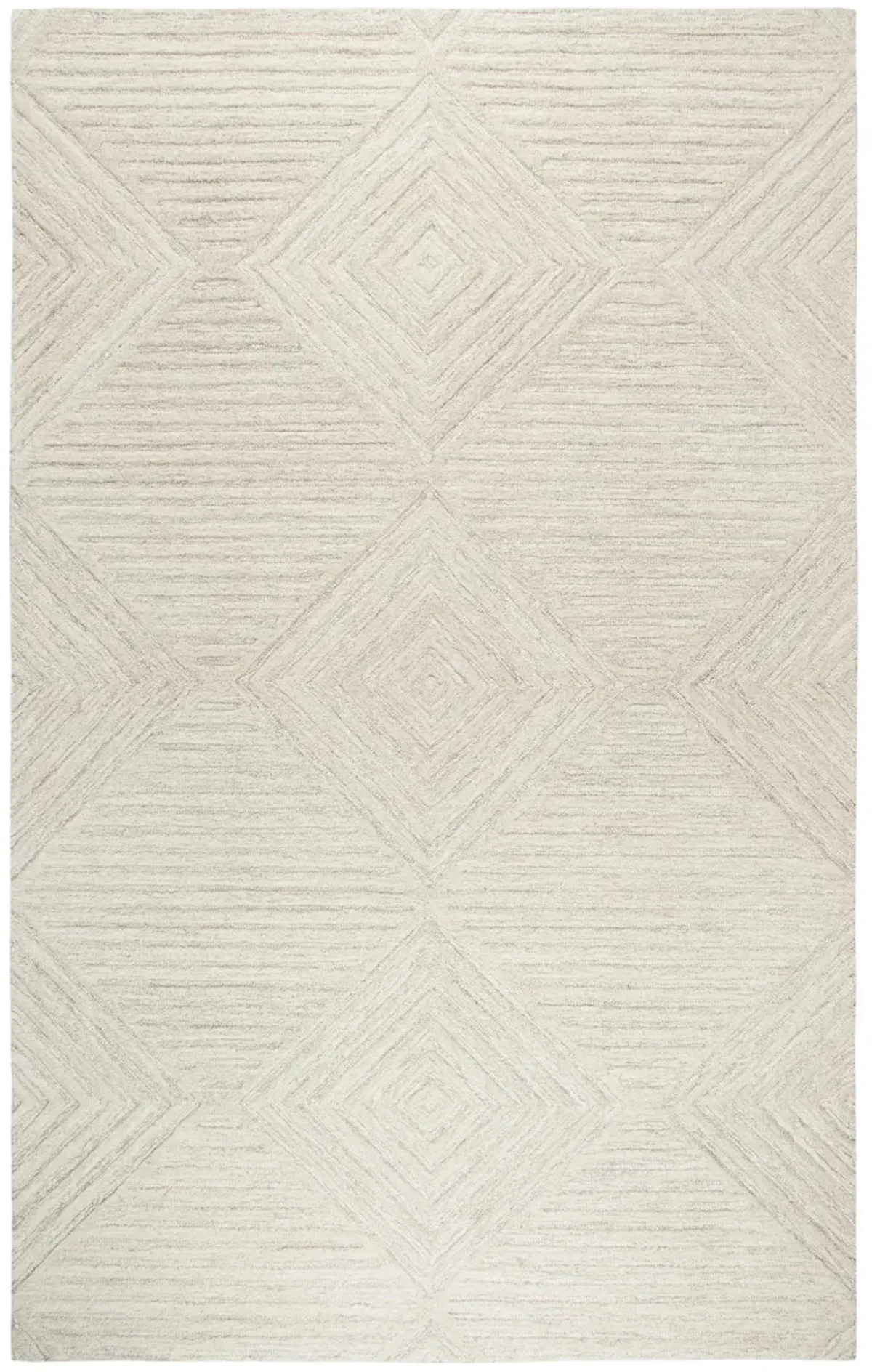 Idyllic Natural  Solid Wool 10' x 13' Rectangle Rug