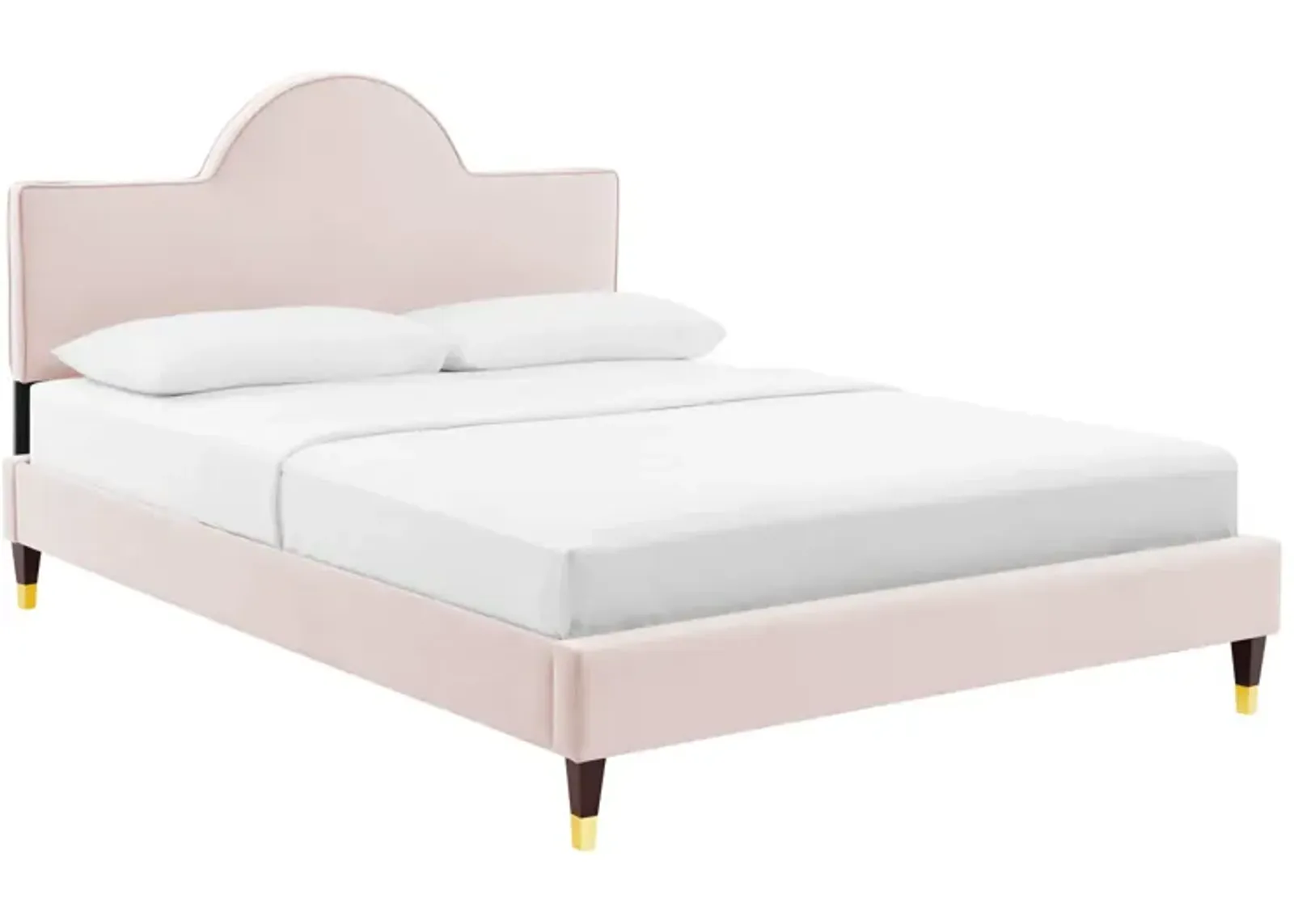 Aurora Performance Velvet King Bed