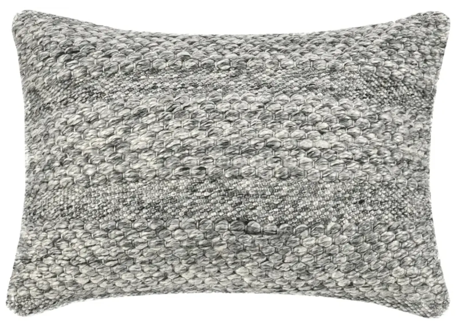 Ford 14"x20" Recycled Fabric Fabric Throw Pillow, Gray