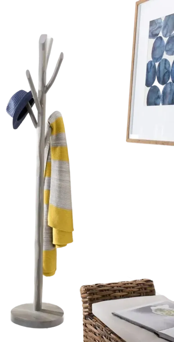 WALTER 70-INCH H TREE BRANCH COAT AND HAT RACK