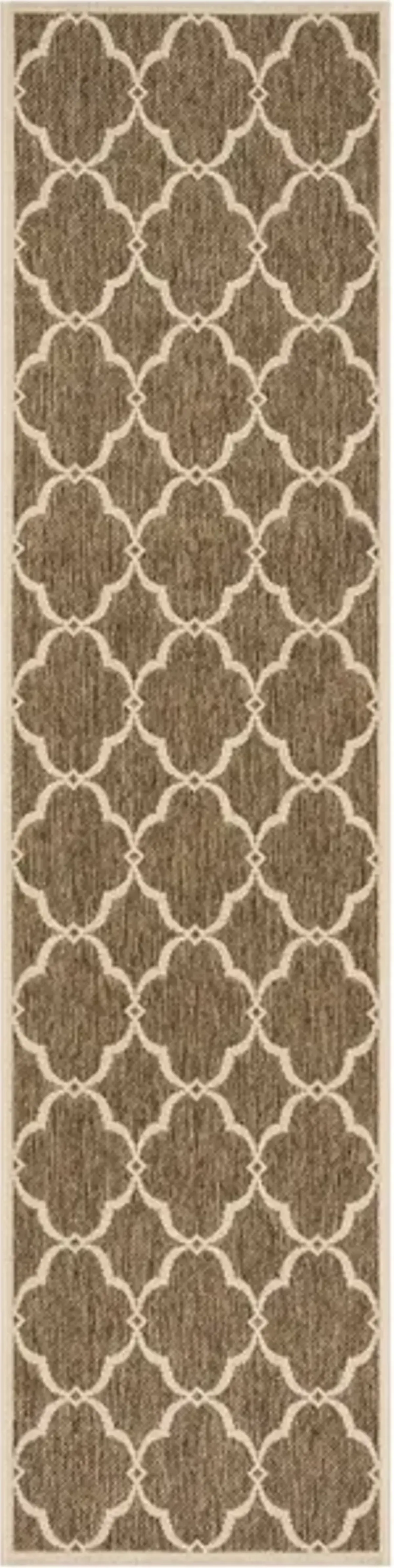 Safavieh BEACH HOUSE Collection BHS125D-28 Beige / Cream 2'-2" X 8'