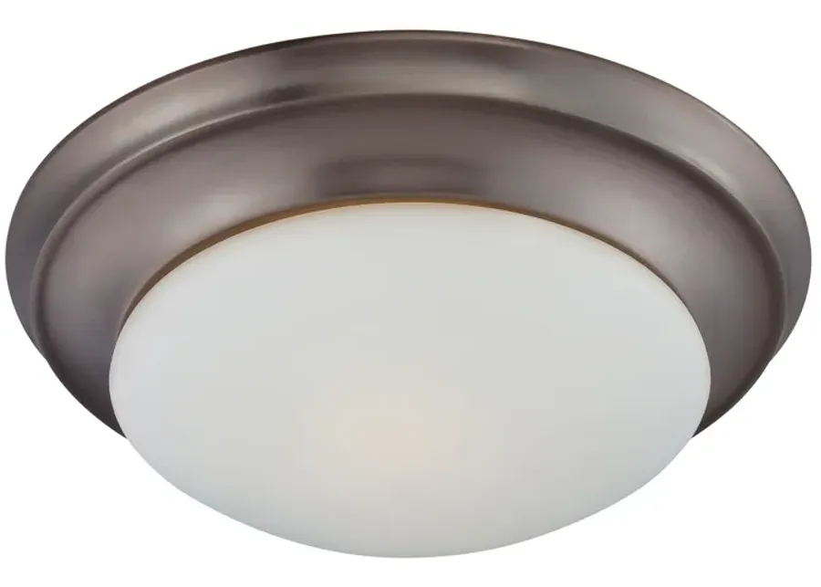 Ceiling Essentials 15" Wide 2-Light Flush Mount - Oil Rubbed Bronze