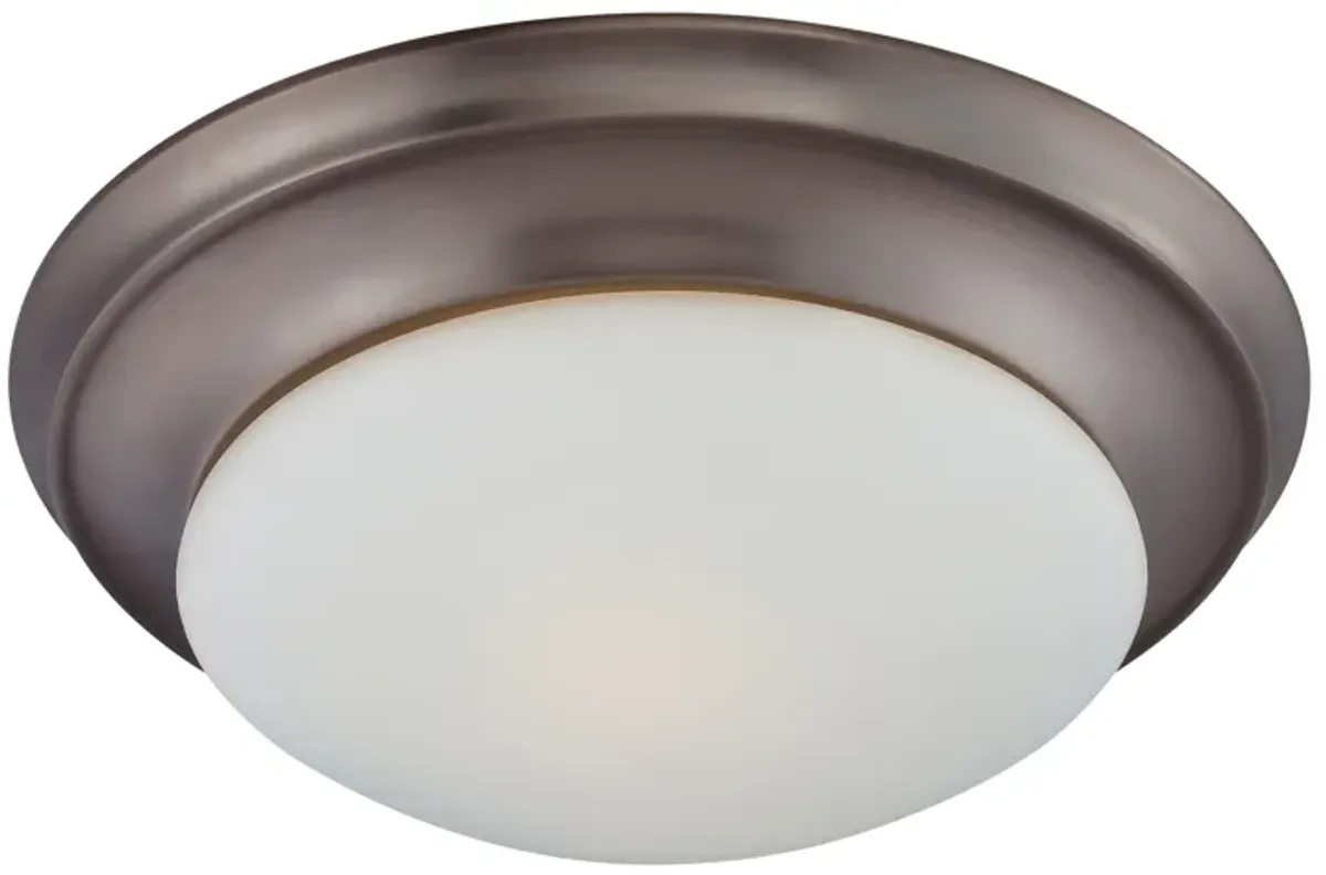 Ceiling Essentials 15" Wide 2-Light Flush Mount - Oil Rubbed Bronze