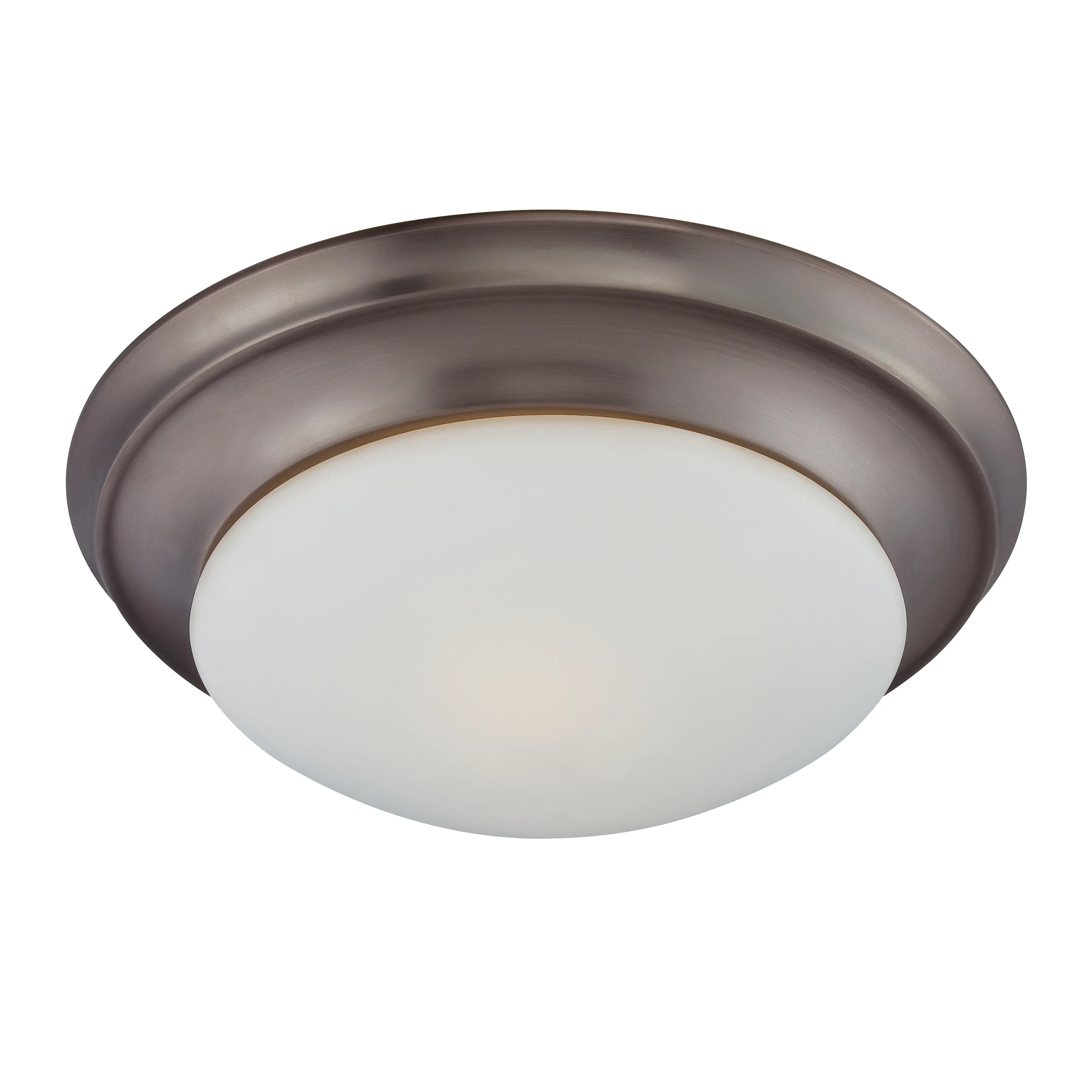 Ceiling Essentials 15" Wide 2-Light Flush Mount - Oil Rubbed Bronze