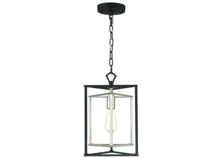 Salinger 10" Wide 1-Light Mini Pendant - Charcoal