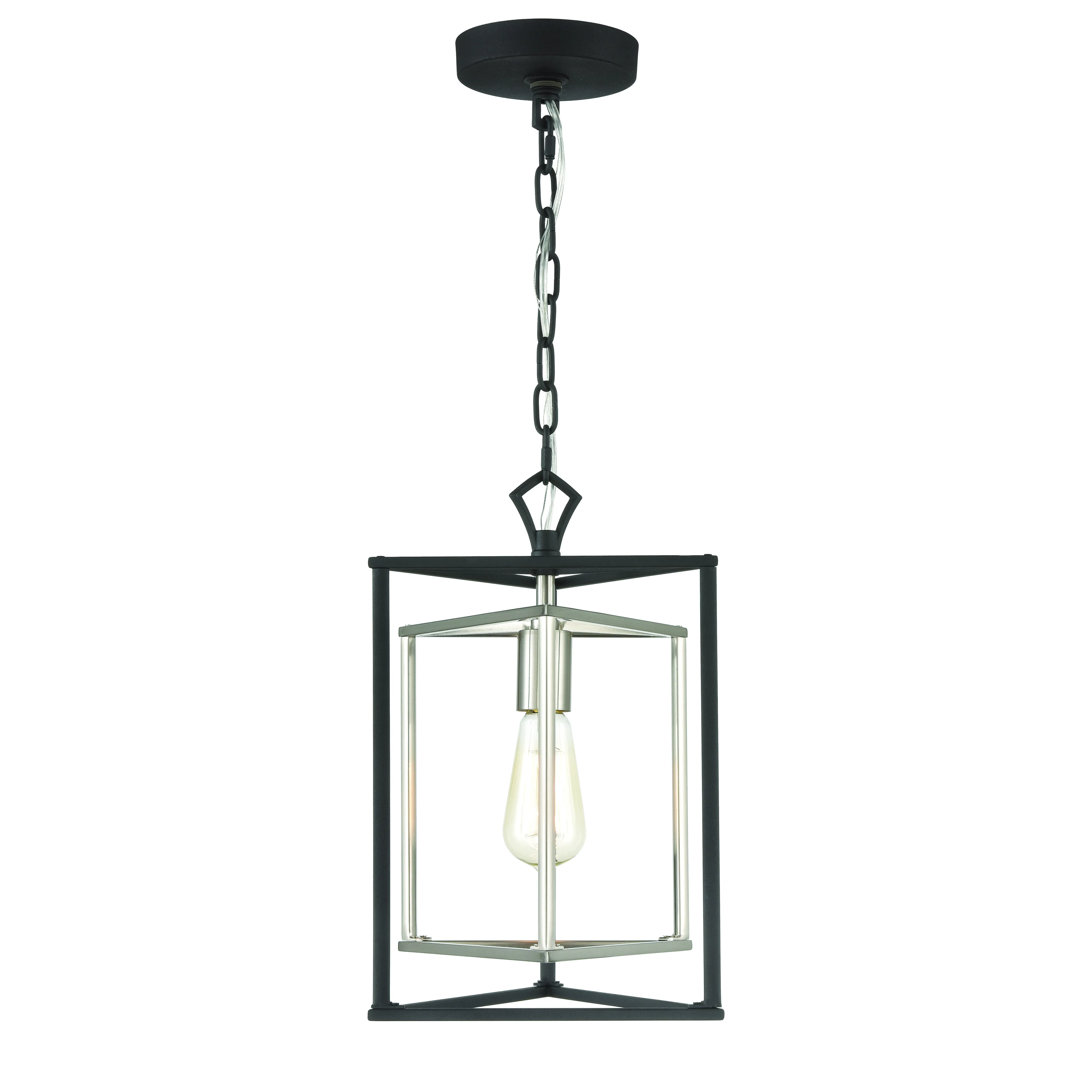 Salinger 10" Wide 1-Light Mini Pendant - Charcoal