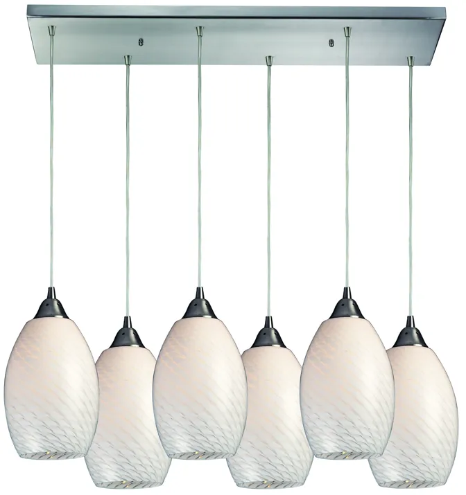 Mulinello Configurable Multi Pendant - Satin Nickel