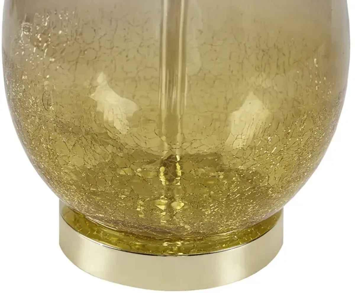 510 Design Cortina Gold Ombre Glass Table Lamp, Set of 2