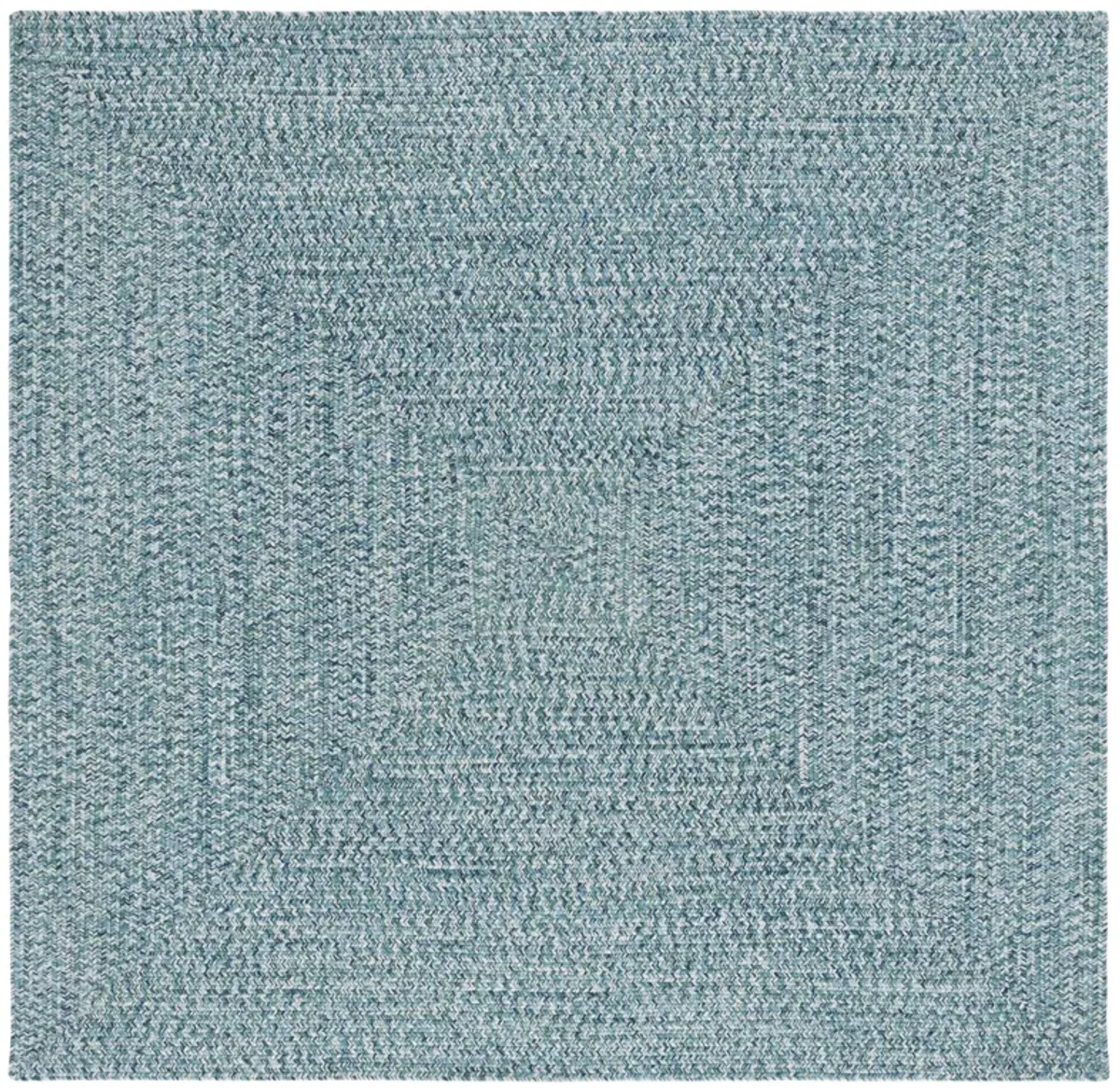 BRAIDED Hand Woven 5' x 5' Square area rug