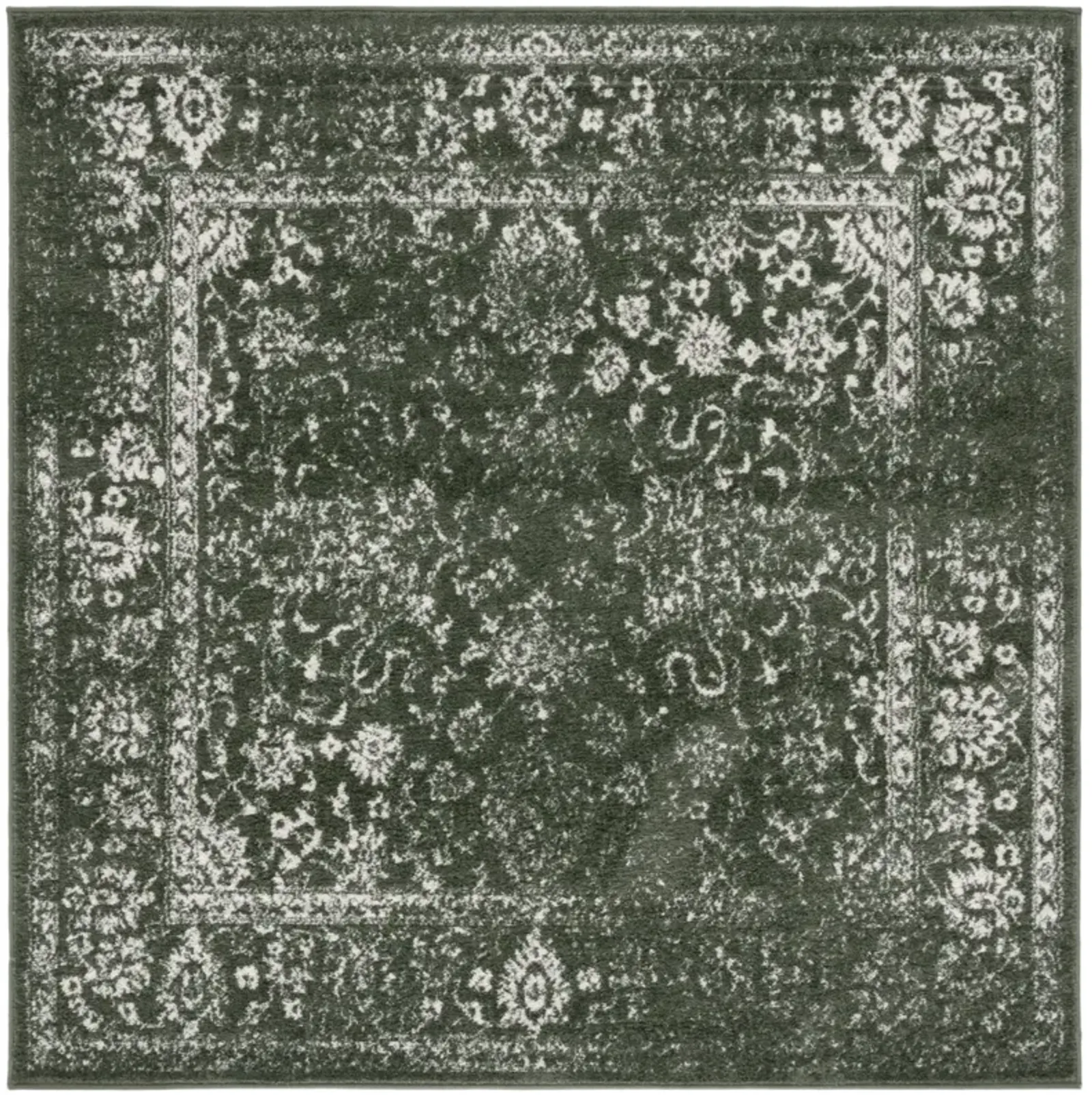 ADIRONDACK 109 DARK GREEN  6' x 6' Square Square Rug