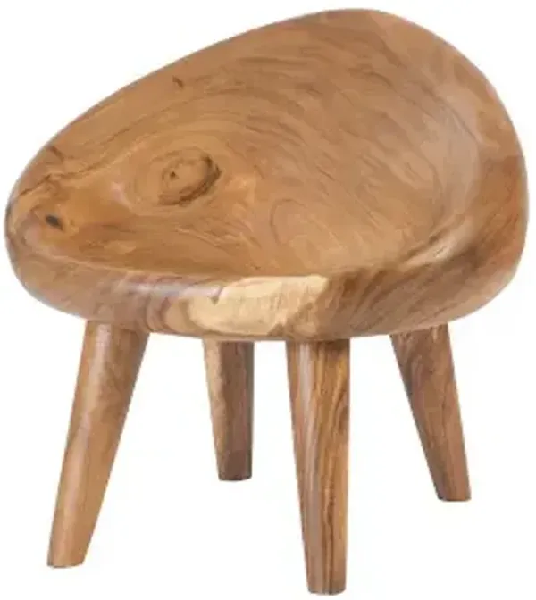 smoothed club chair, natural, assorted