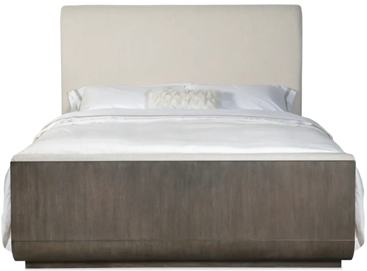 Modern Mood Cal King Upholstered Panel Bed