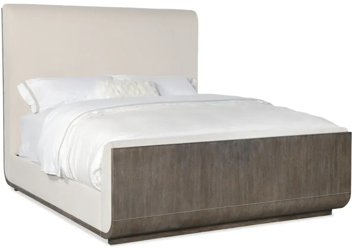 Modern Mood Cal King Upholstered Panel Bed