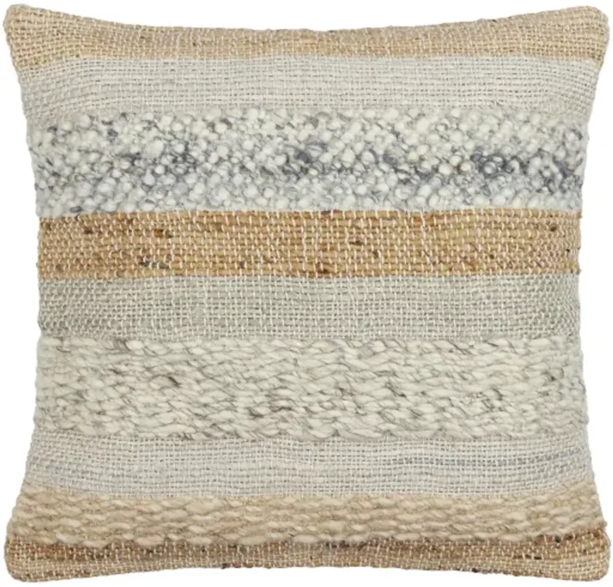 Boundary BOU-001 22"L x 22"W Accent Pillow  - Shell Only